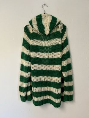 Saint Laurent Paris by Hedi Slimane SS16 1/1 Sample Loose Mohair Oversized Knit Hoodie