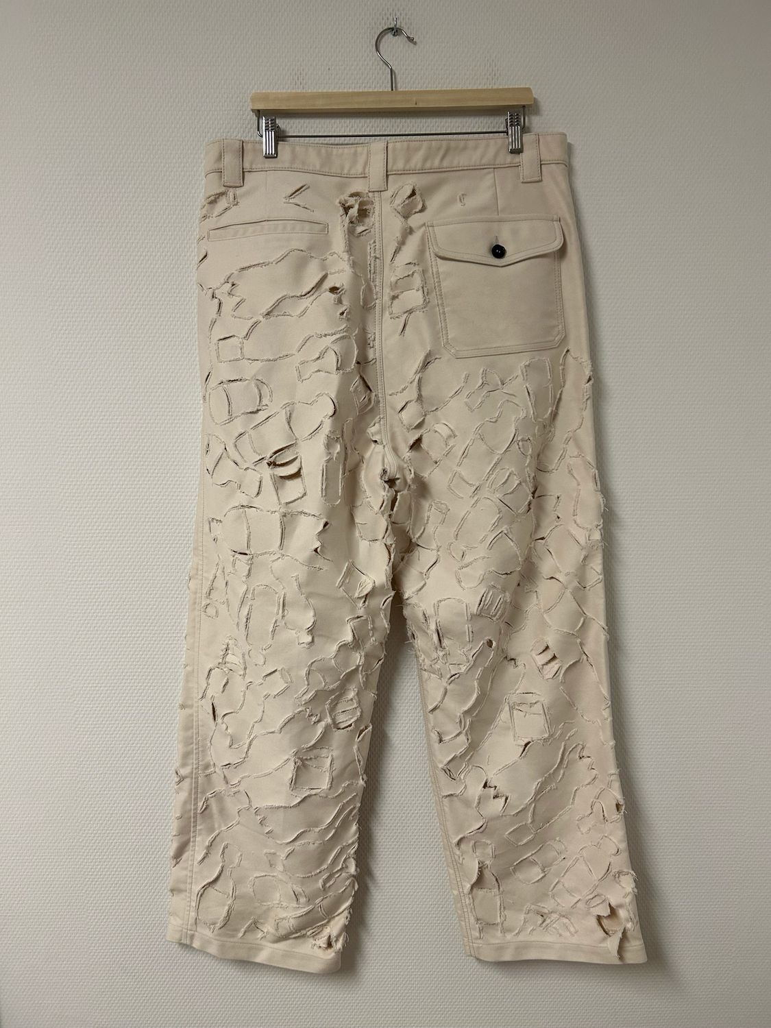 Marni SS2020 Distressed Jacket &amp; Pants Set