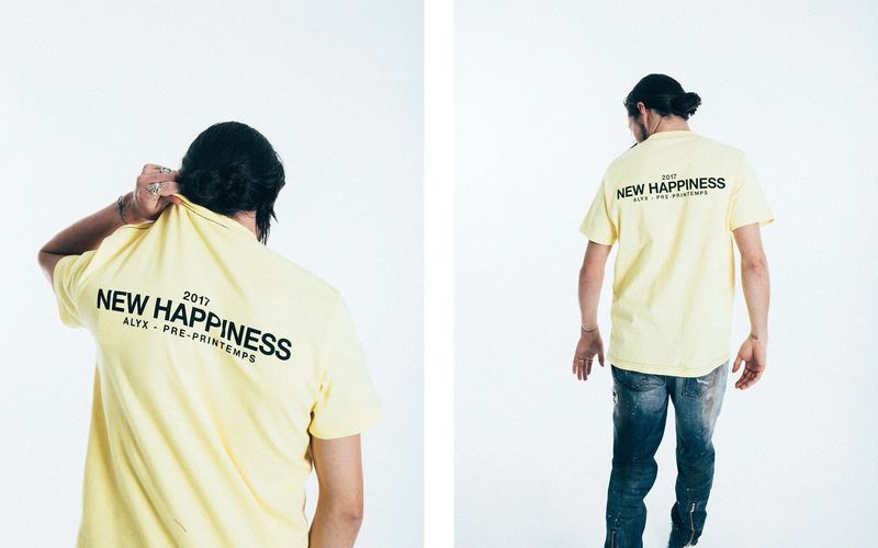 Alyx by Matthew Williams 2017 New Happiness Logo Tshirt