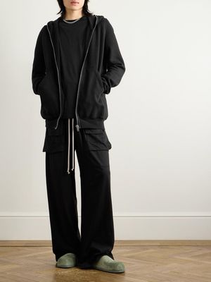 Rick Owens SS2024 “Lido” Heavy Flared Creatch Cargo Wide Leg Pants