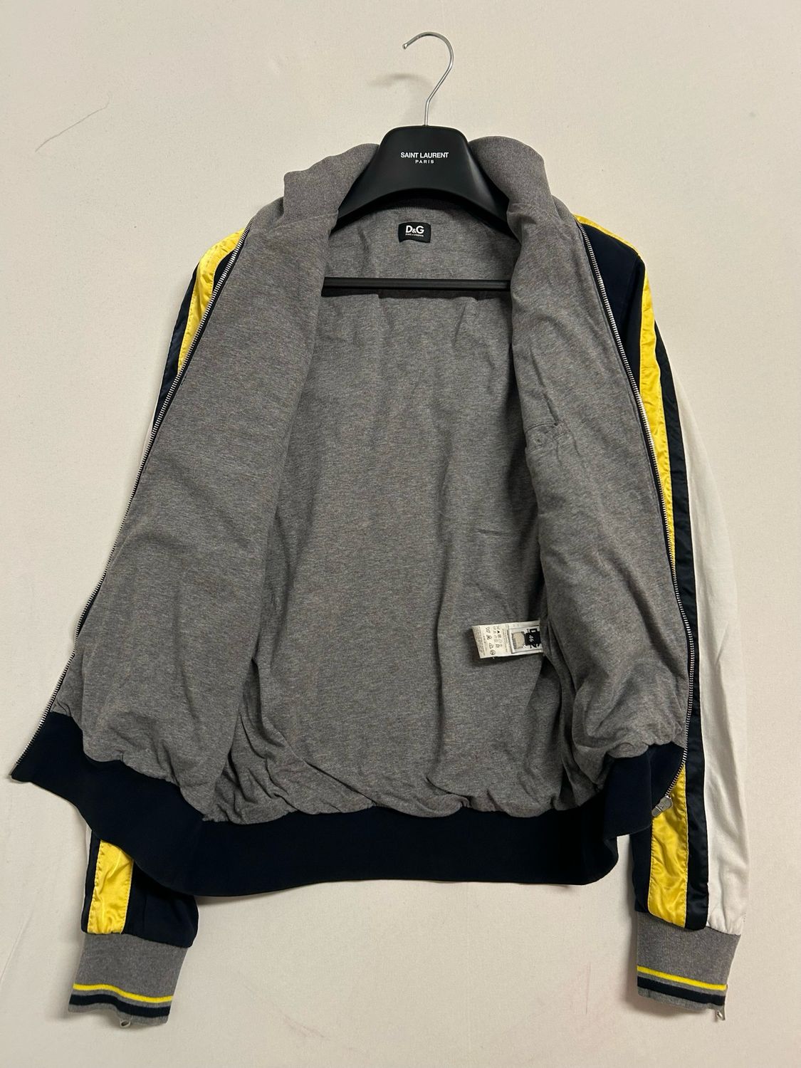 Dolce &amp; Gabanna 90s 68 Winner Jacket 💙🤍💛