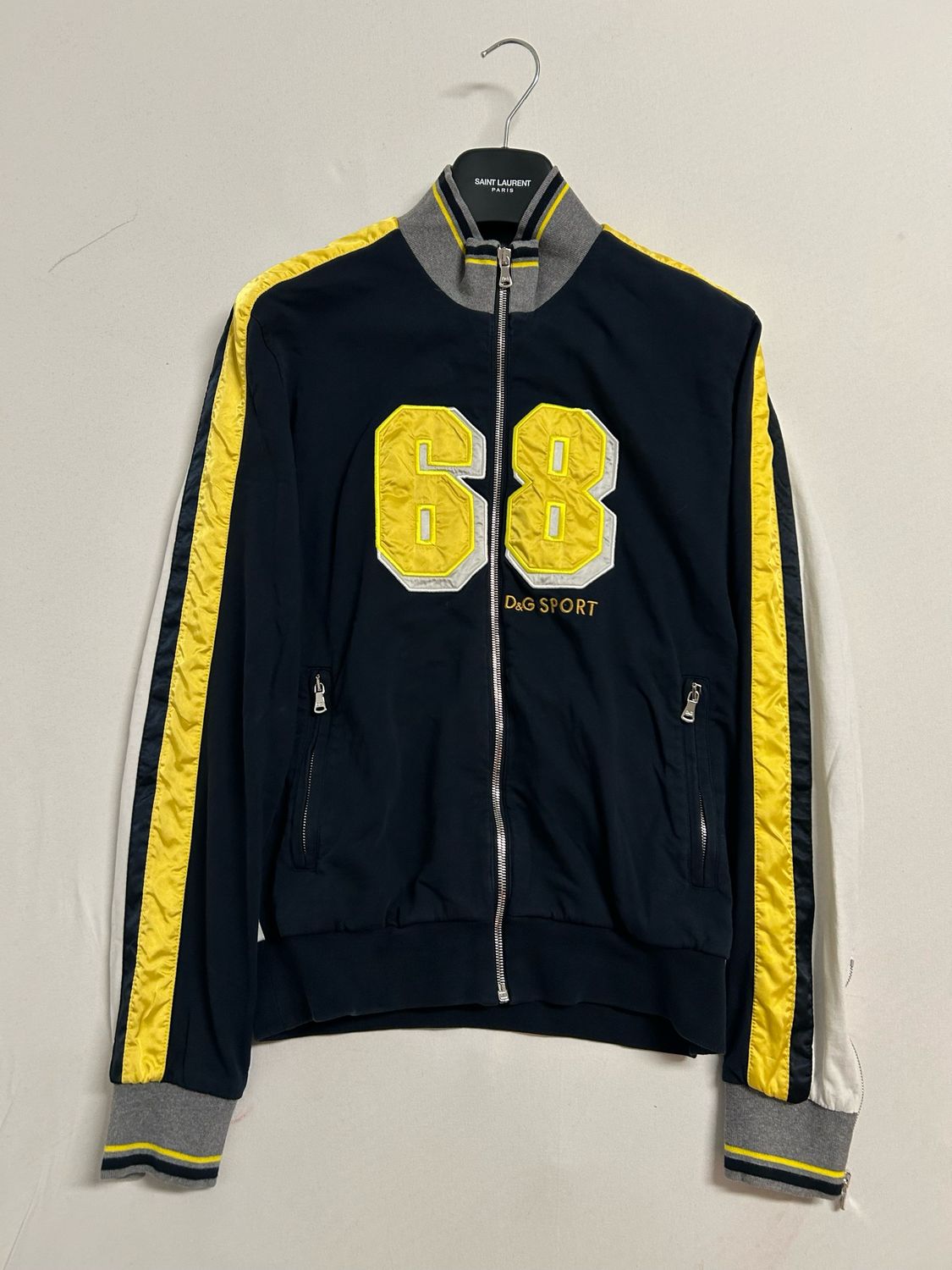 Dolce &amp; Gabanna 90s 68 Winner Jacket 💙🤍💛