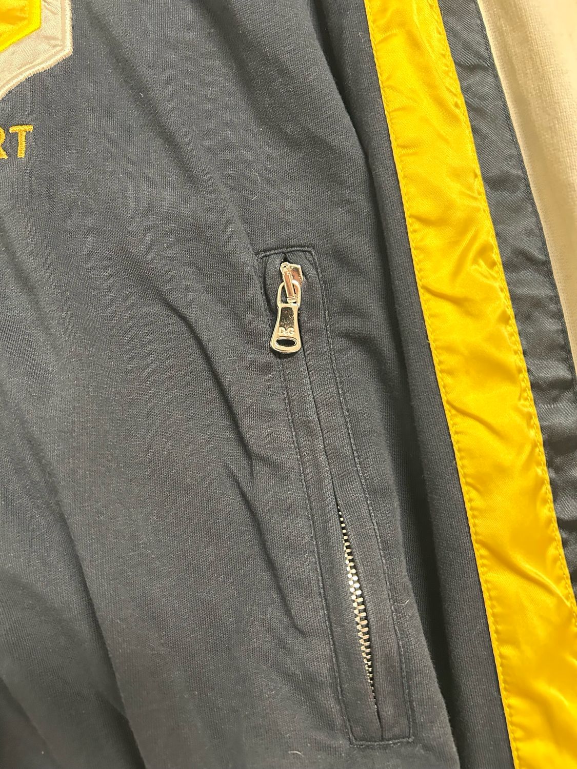 Dolce &amp; Gabanna 90s 68 Winner Jacket 💙🤍💛