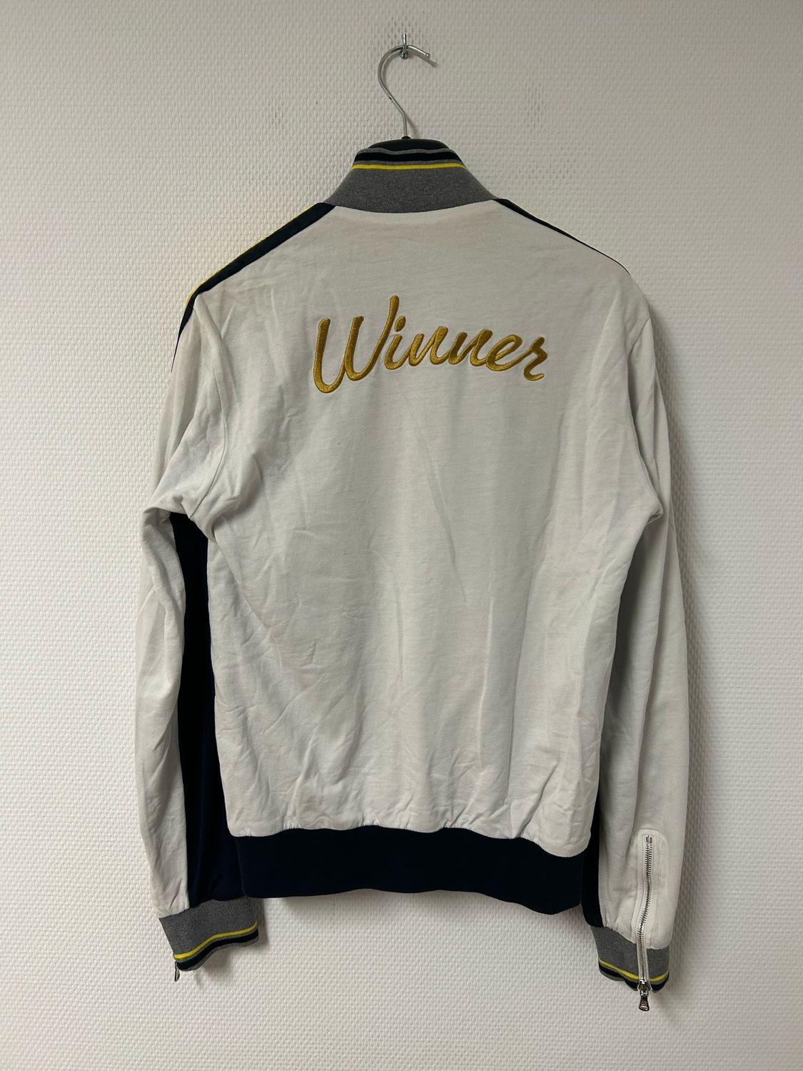 Dolce &amp; Gabanna 90s 68 Winner Jacket 💙🤍💛