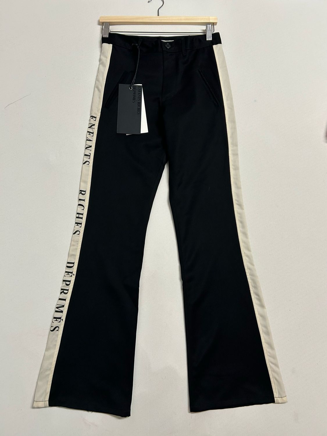 Enfants Riches Déprimés by Henry Alexander Levy SS2018 Flared Side Stripe Logo Pants