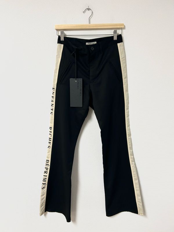 Enfants Riches Déprimés by Henry Alexander Levy SS2018 Flared Side Stripe Logo Pants