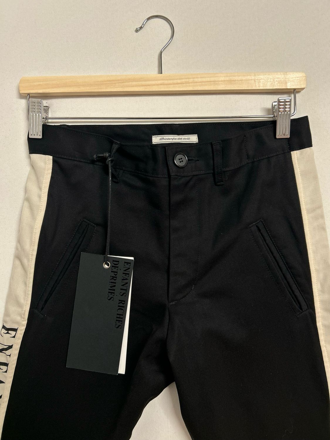 Enfants Riches Déprimés by Henry Alexander Levy SS2018 Flared Side Stripe Logo Pants