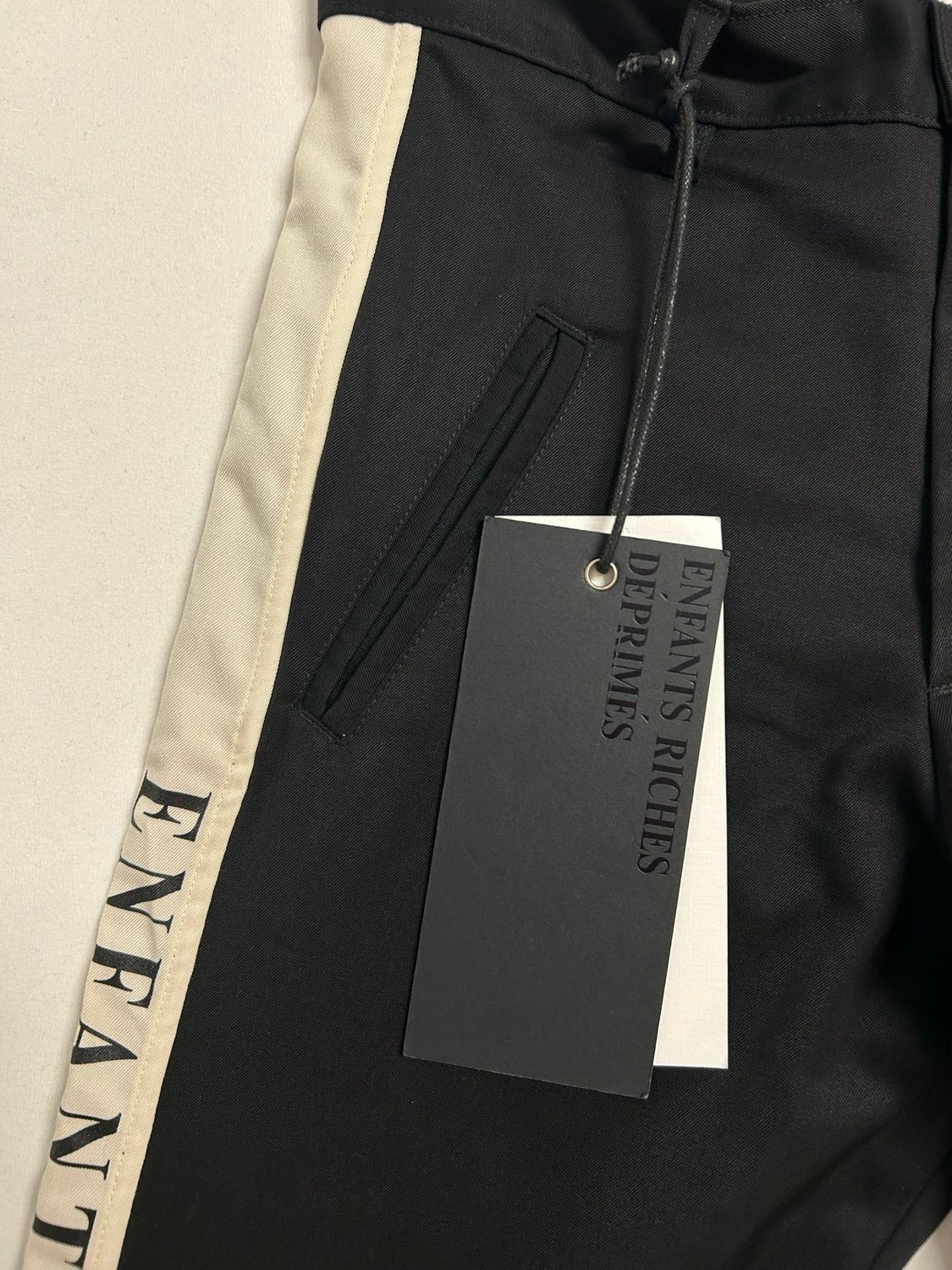Enfants Riches Déprimés by Henry Alexander Levy SS2018 Flared Side Stripe Logo Pants