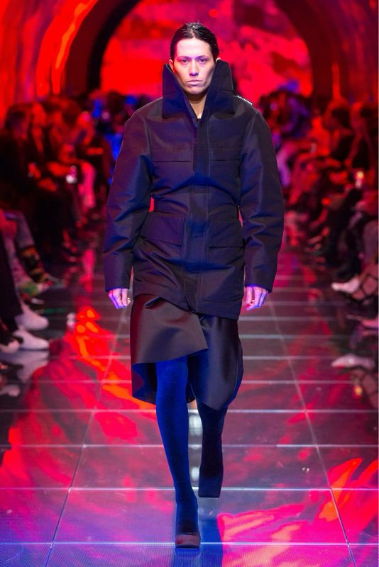 Balenciaga by Demna Gvasalia SS2019 Runway Incognito Parka