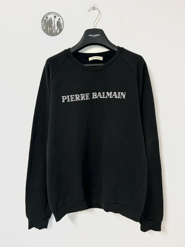 Balmain FW2017 Logo Raglan Crewneck