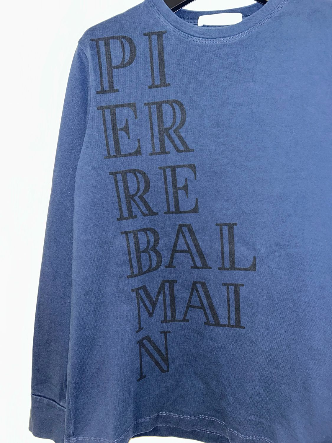 Balmain 2017 All-Over Logo Longsleeve