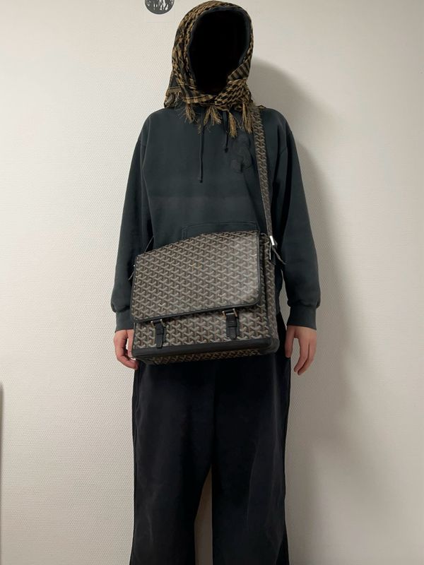 Goyard Grand Bleu GM Messenger Bag