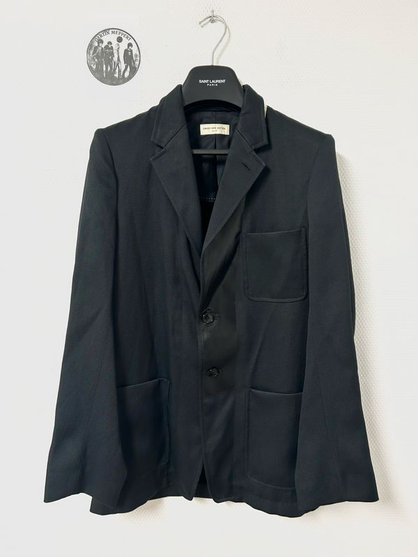 Dries Van Noten SS2012 Runway Paint Coated Blazer