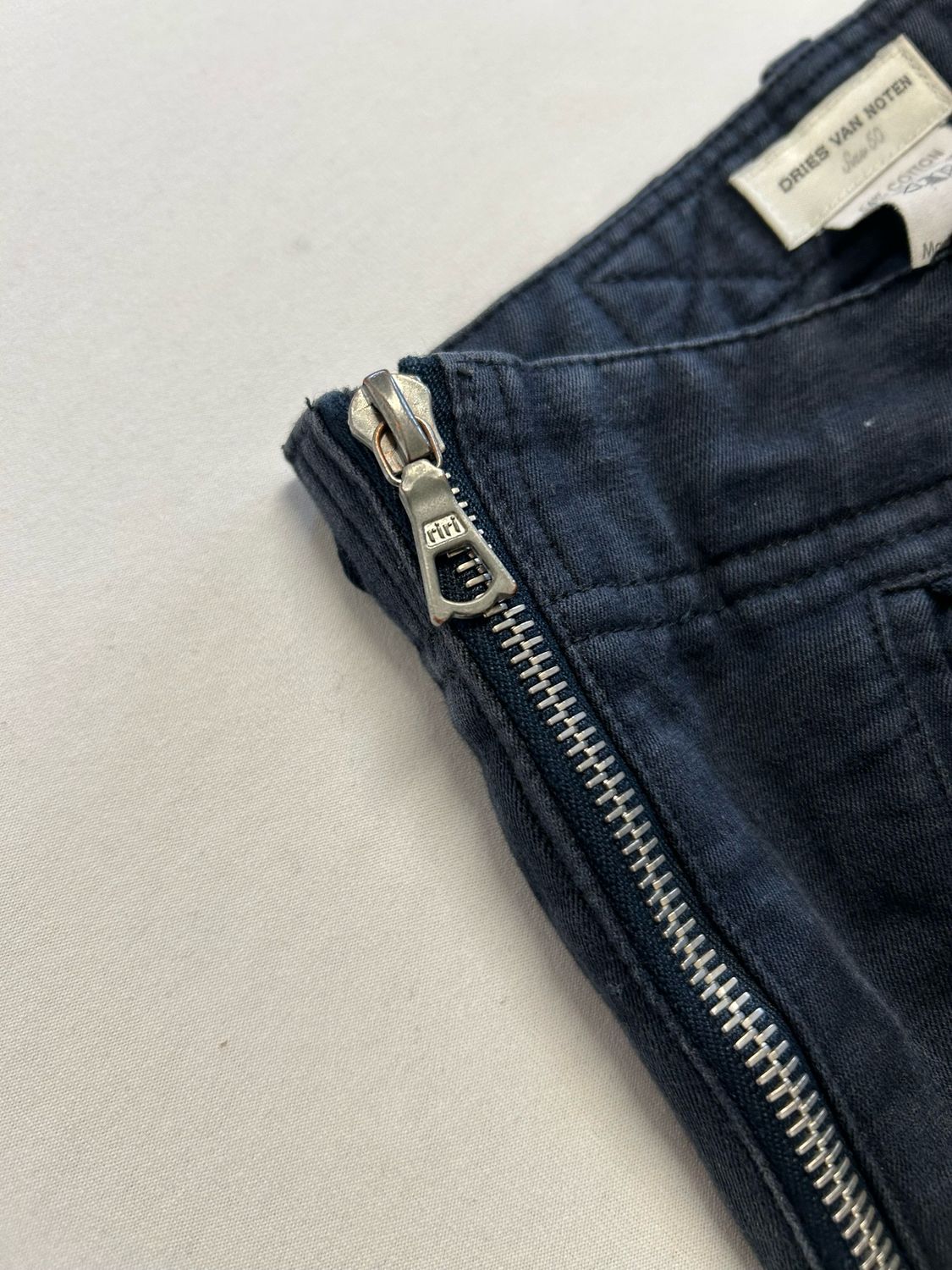 Dries Van Noten FW2014 Side-Zip Pants