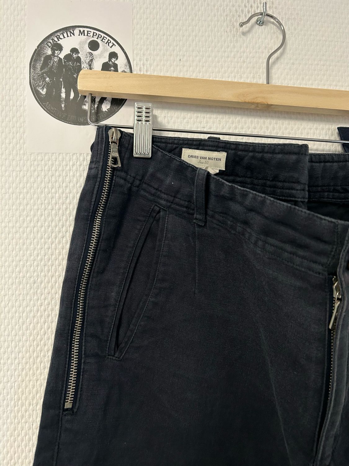 Dries Van Noten FW2014 Side-Zip Pants