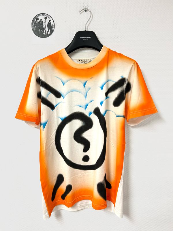 Marni by Francesco Risso FW2021 Airbrush Graphic T-Shirt