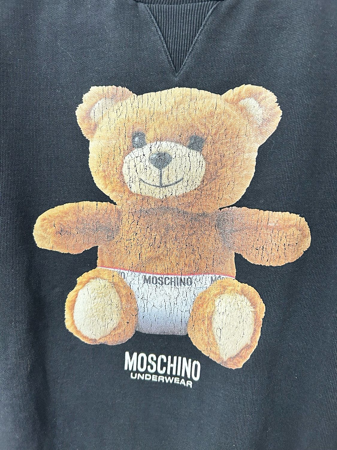 Moschino by Jeremy Scott FW2016 Teddy Print Sweatshirt
