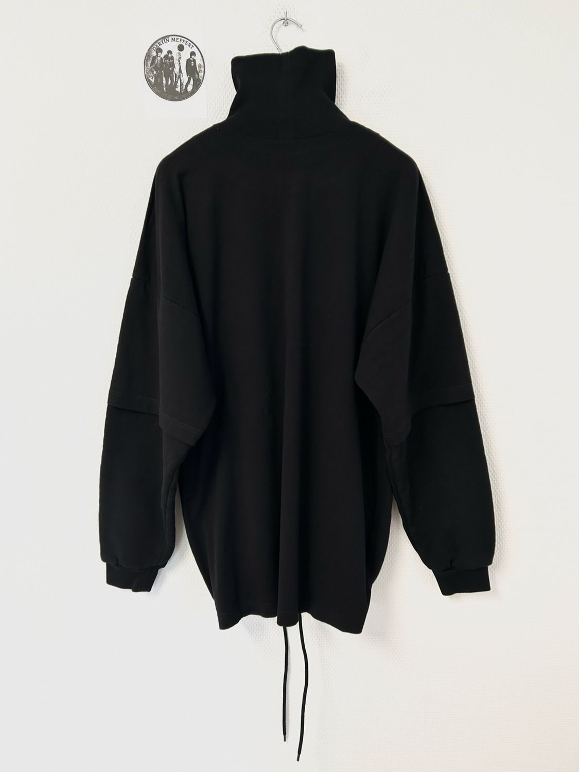 Balenciaga by Demna Gvasalia 2018 Double Layer Hybrid Turtleneck
