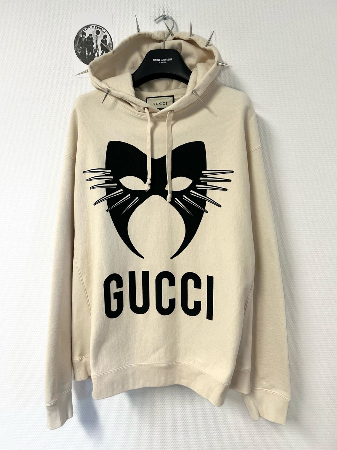 Gucci by Alessandro Michele  FW2019 “The Mask” Spiked Hoodie