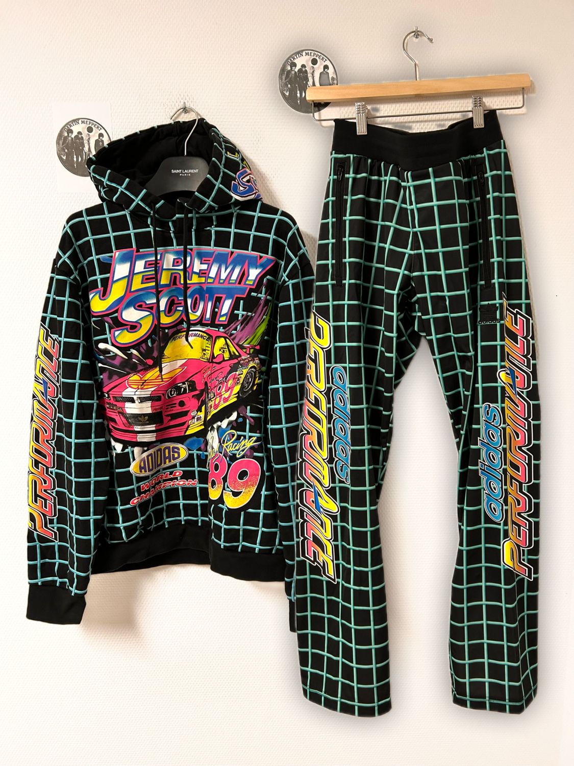 Jeremy Scott Adidas  FW2021 Nascar Tracksuit