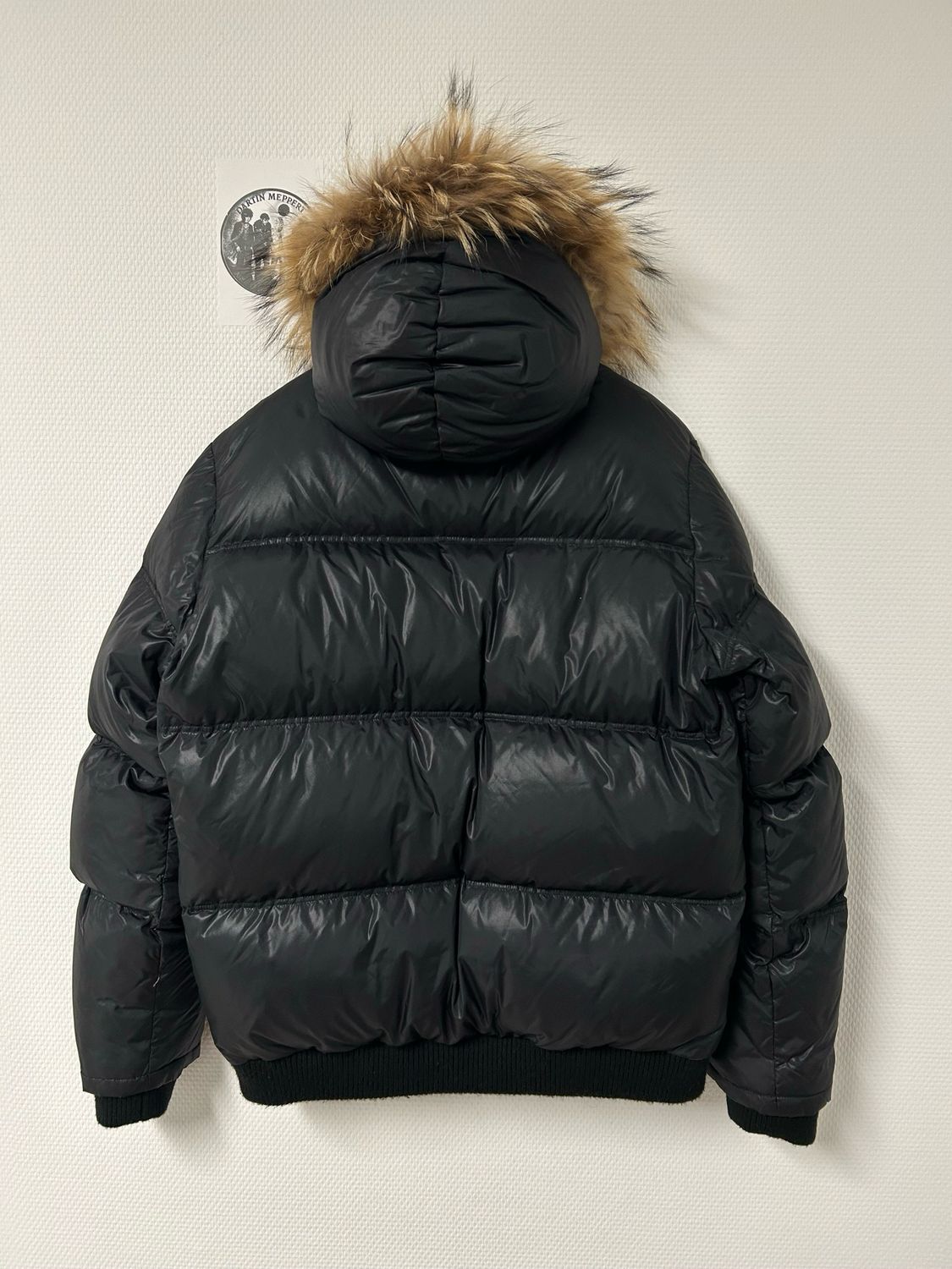 Jean Paul Gaultier 2000s Raccoon Fur Down Puffer Jacket