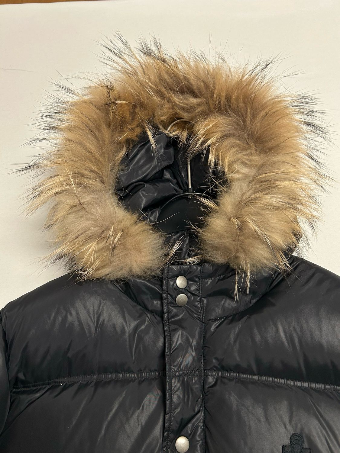 Jean Paul Gaultier 2000s Raccoon Fur Down Puffer Jacket