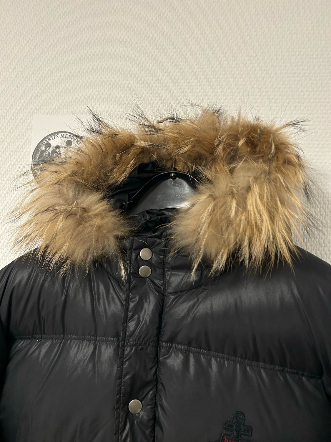 Jean Paul Gaultier 2000s Raccoon Fur Down Puffer Jacket