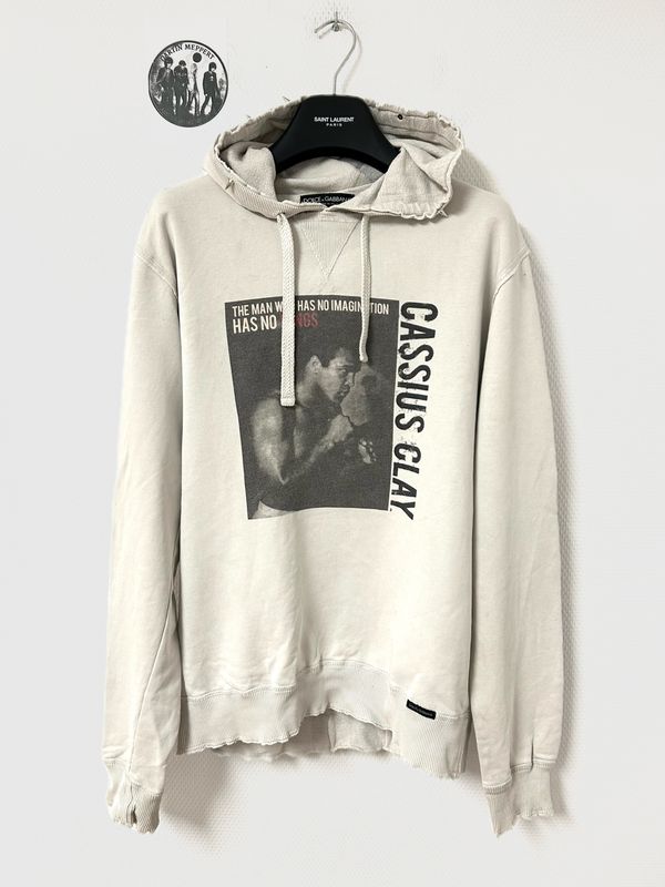 Dolce &amp; Gabbana by Domenico Dolce &amp; Stefano Gabbana SS2013 Muhammad Ali “Cassius Clay” Spiked Hoodie