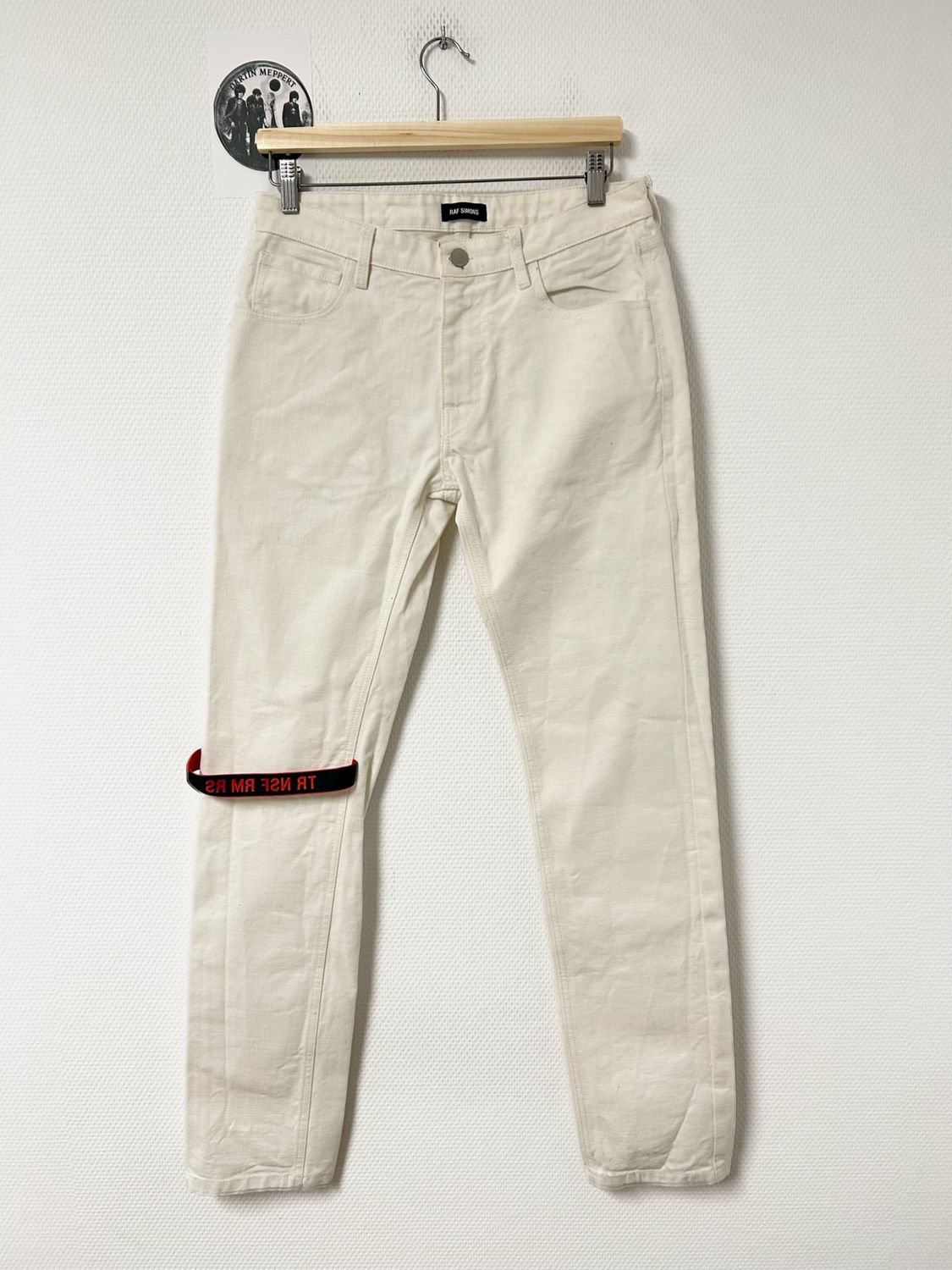 Raf Simons SS2019 RS Strap Denim Pants