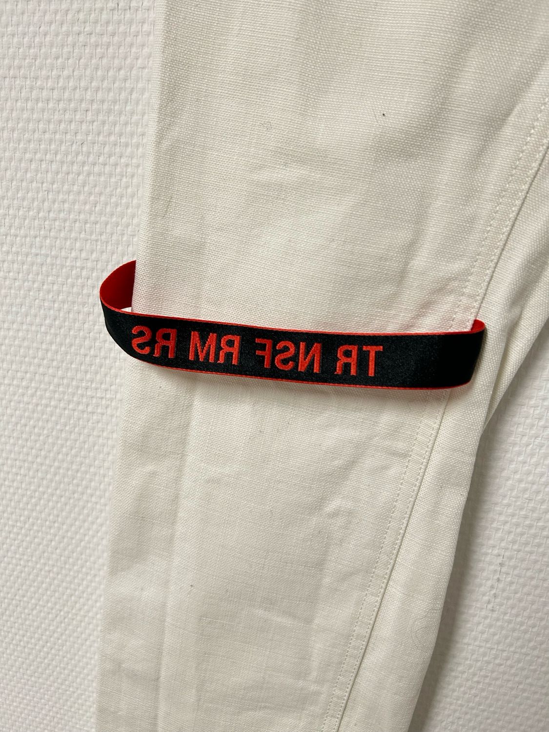 Raf Simons SS2019 RS Strap Denim Pants