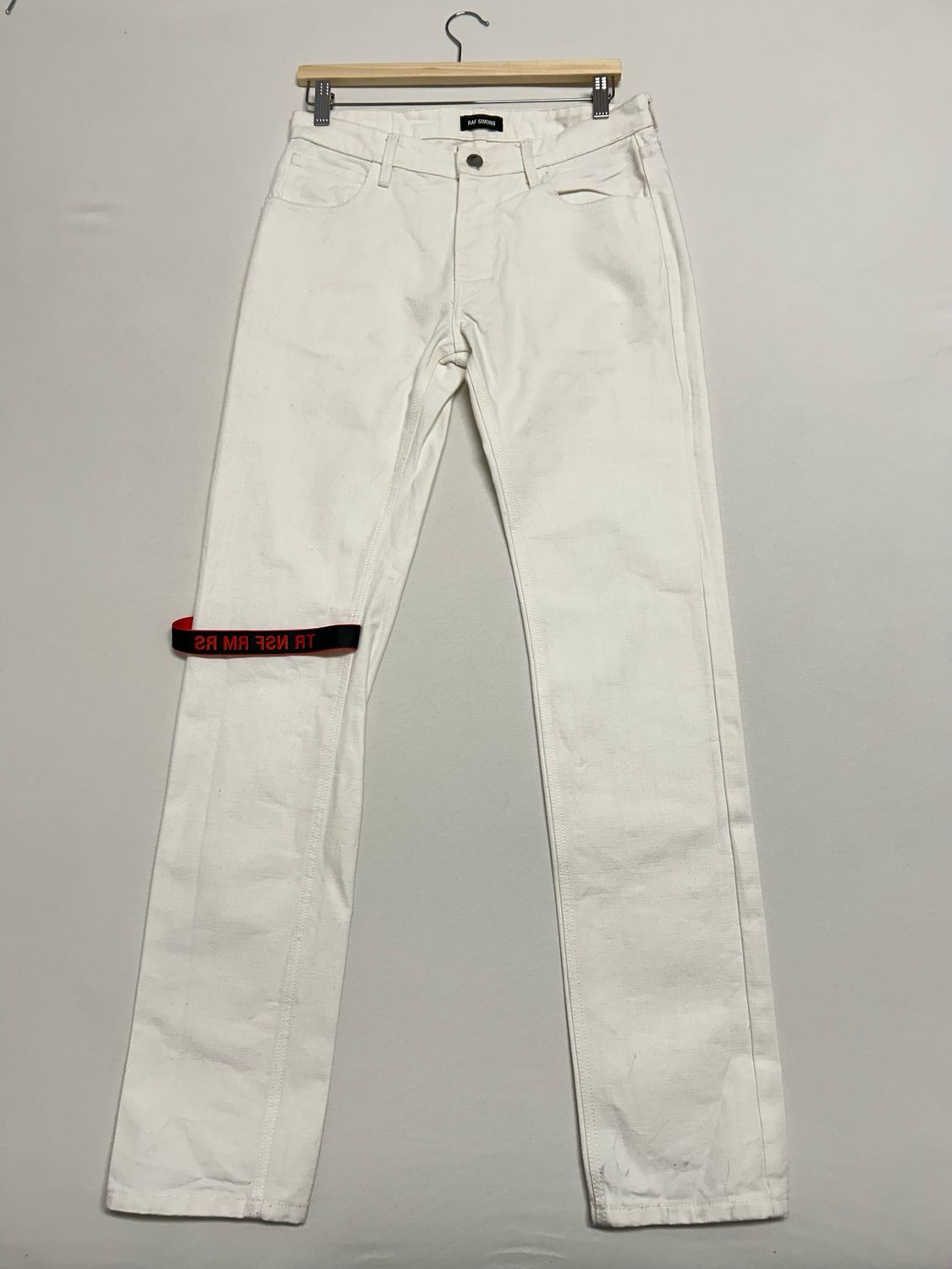Raf Simons SS2019 RS Strap Denim Pants