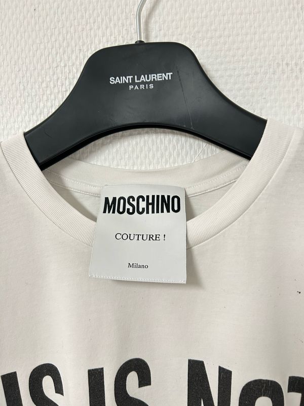Moschino by Jeremy Scott SS2014 “This Is Not A Moschino T-Shirt”