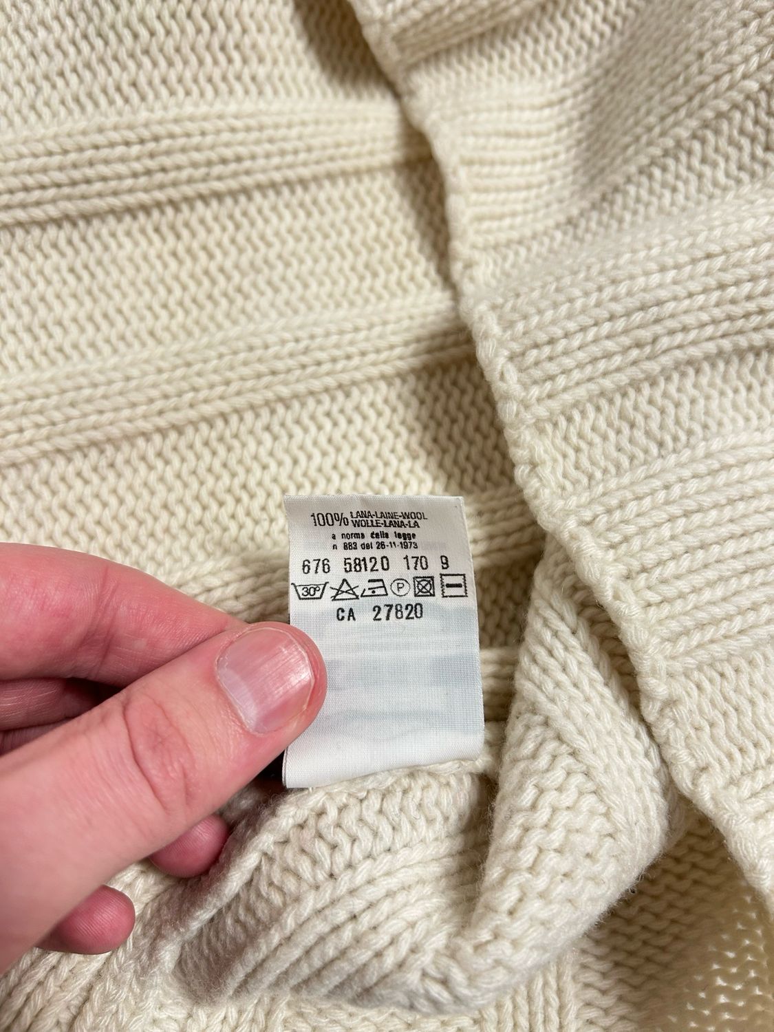 Helmut Lang FW1997 Heavyweight Ribbed Turtleneck Sweater