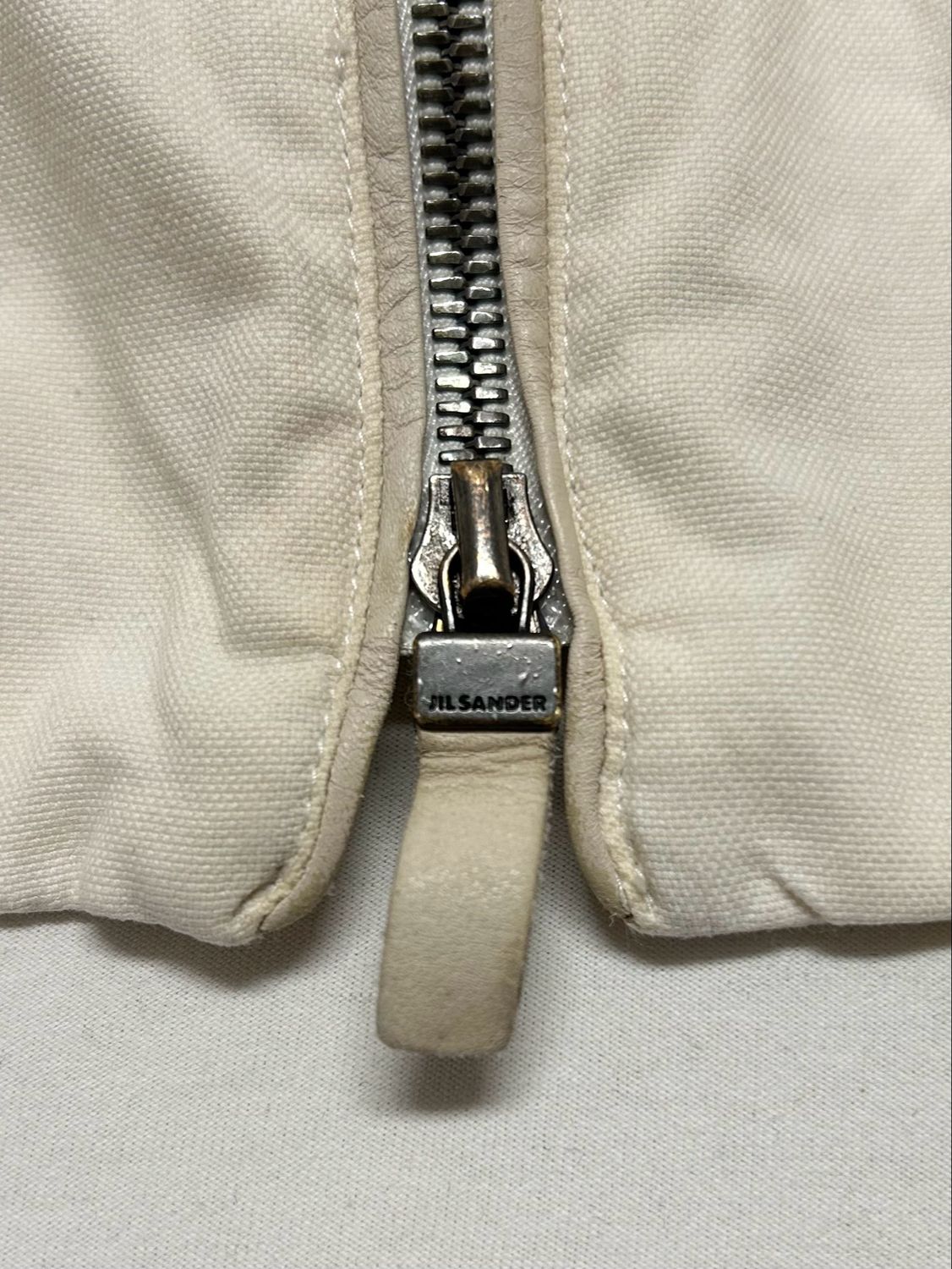 Jil Sander by Raf Simons SS2005 Cross Zip Moto Jacket