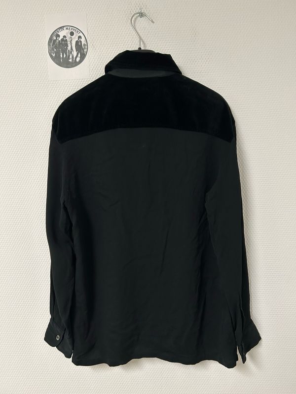 Jean Paul Gaultier 1990s Velvet Western Shirt