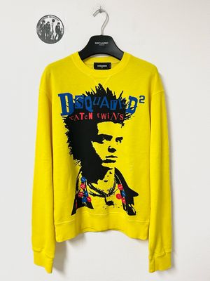 Dsquared2 by Dean &amp; Dan Caten  2019 Lou Reed Punk Graphic Sweatshirt