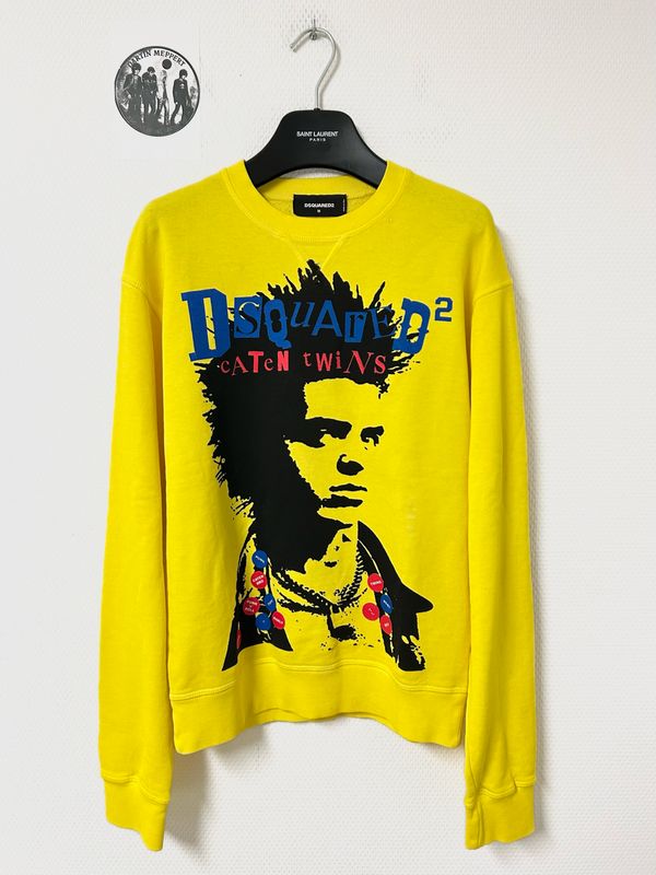 Dsquared2 by Dean &amp; Dan Caten  2019 Lou Reed Punk Graphic Sweatshirt