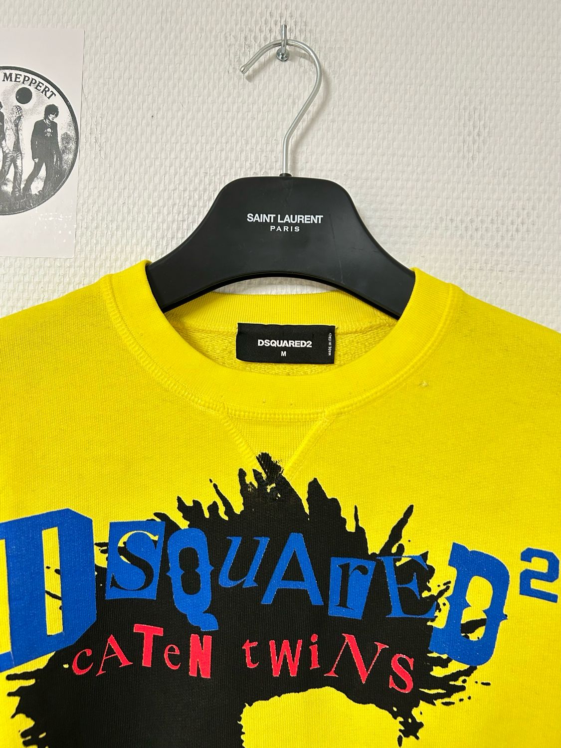 Dsquared2 by Dean &amp; Dan Caten  2019 Lou Reed Punk Graphic Sweatshirt