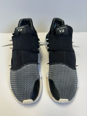Y-3 by Yohji Yamamoto  SS2015 Qasa Low Custom Spiked Sneakers