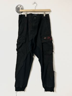 Greg Lauren FW2020 50/50 Hybrid Reconstructed Cargo Pants Greg Lauren FW2020 50/50 Hybrid Reconstructed Cargo Pants