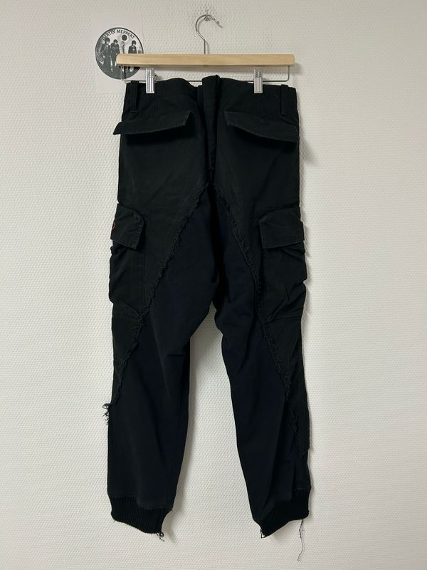 Greg Lauren  FW2020 50/50 Hybrid Reconstructed Cargo Pants