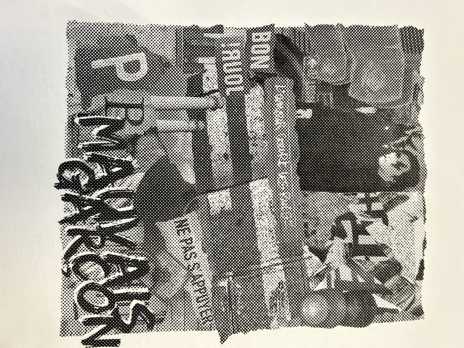 Balmain by Olivier Rousteing      2010s “Mauvais Garçon” Graphic Tee