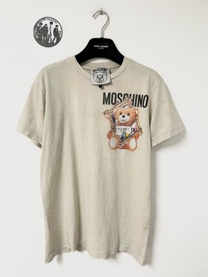 Moschino Couture! by Jeremy Scott 2010s Teddy Frame Graphic T-Shirt