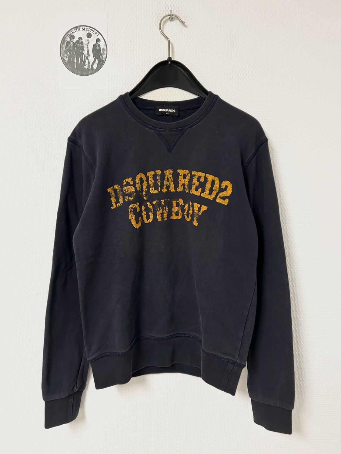 DSQUARED2 by Dean &amp; Dan Caten SS2019 “Cowboy” Logo Sweatshirt