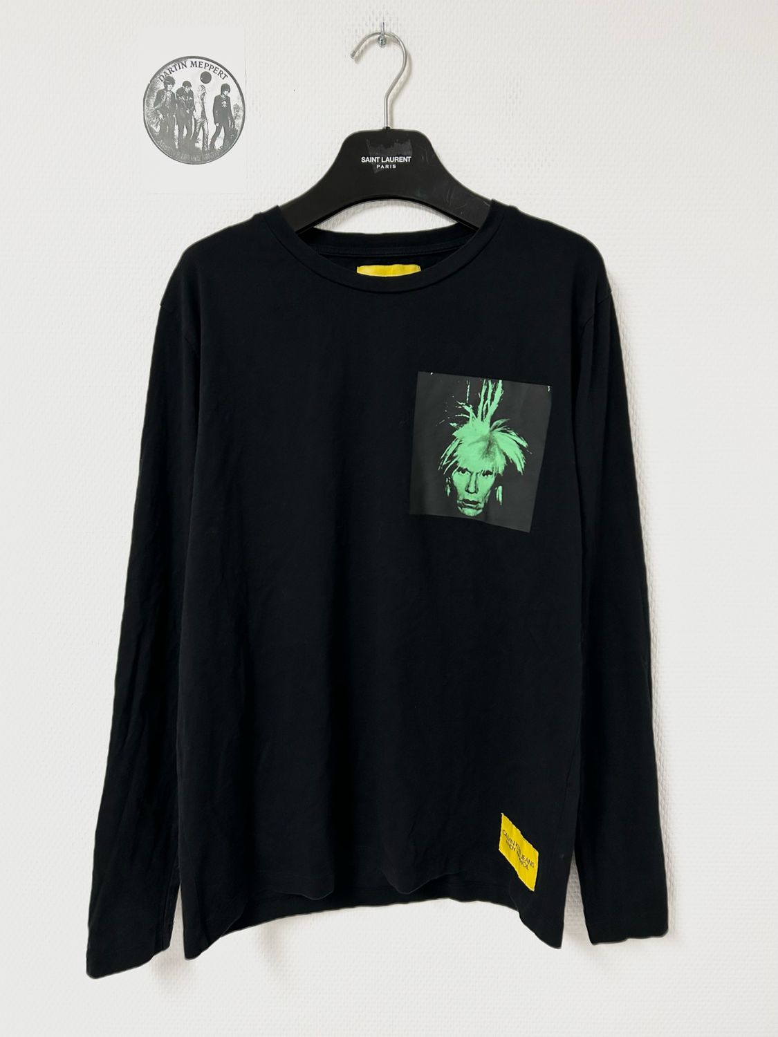 Calvin Klein Jeans by Raf Simons 2018 Andy Warhol “Fright Wig” Long Sleeve