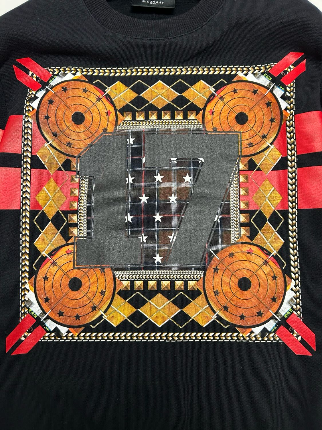 Givenchy by Riccardo Tisci FW2013 Target Graphic Sweatshirt