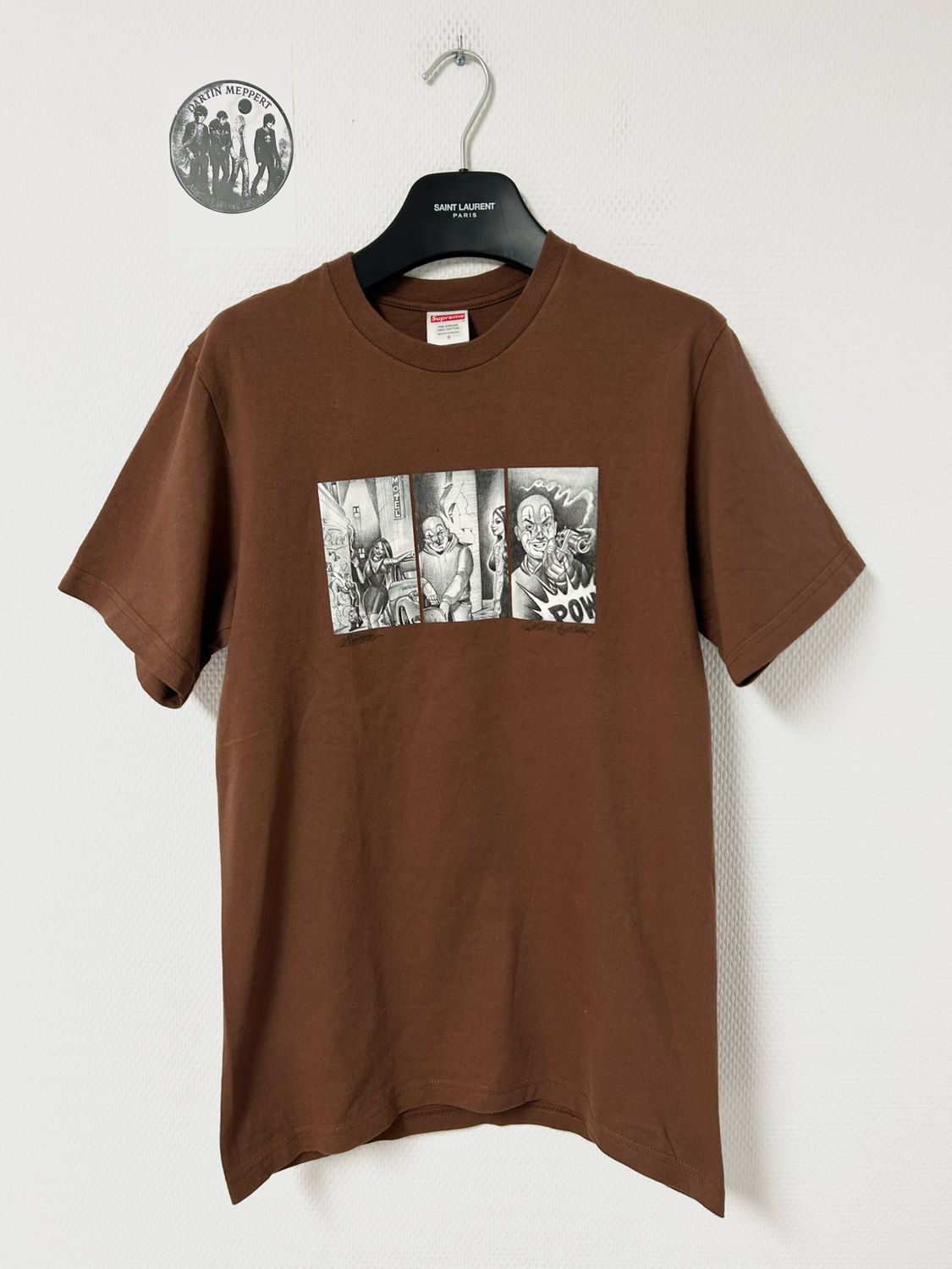 Supreme by James Jebbia  SS2017 Mister Cartoon Triple-Panel Tee