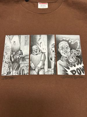 Supreme by James Jebbia  SS2017 Mister Cartoon Triple-Panel Tee