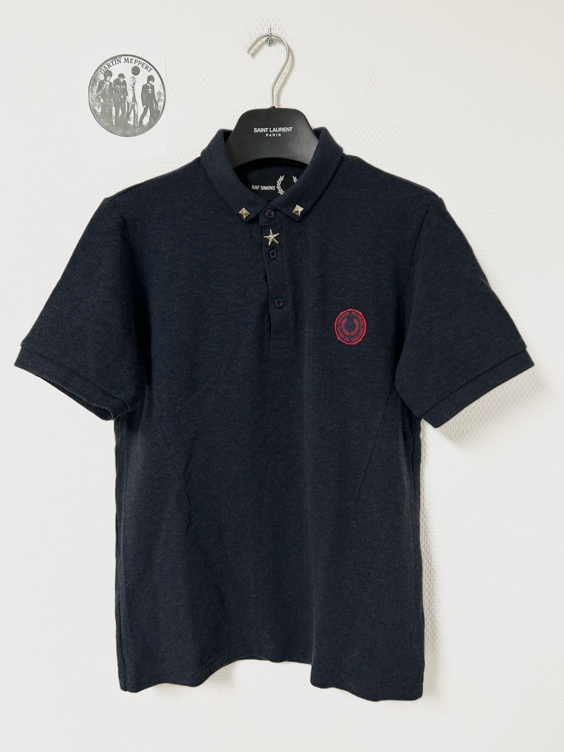 Raf Simons  SS2013 Studded Polo