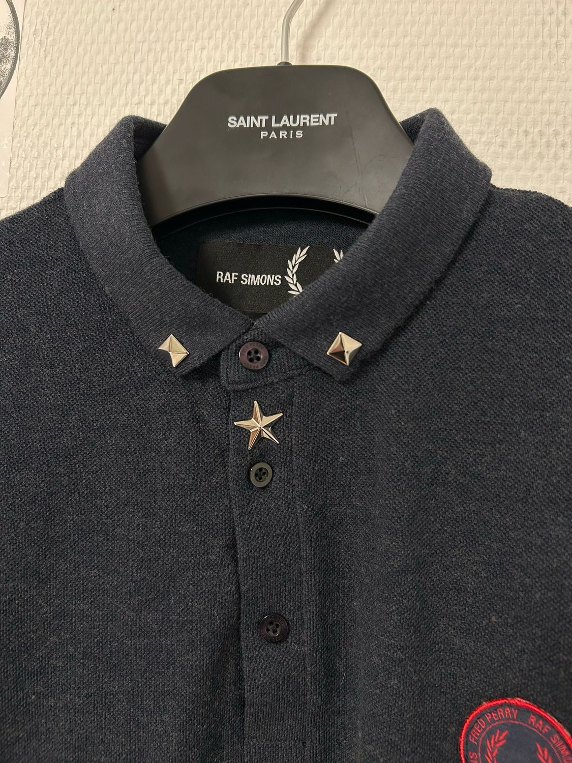 Raf Simons  SS2013 Studded Polo